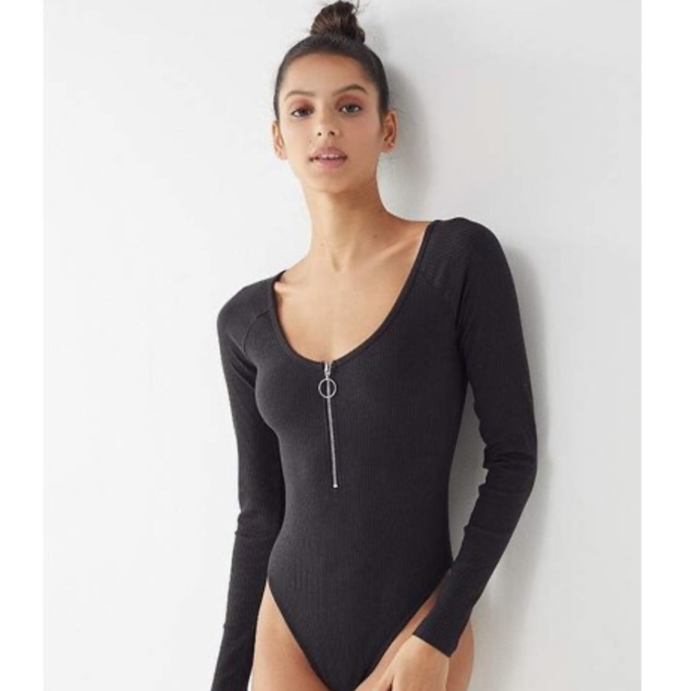 Urban Outfitters Out from Under Bree Zip Up Bodysuit